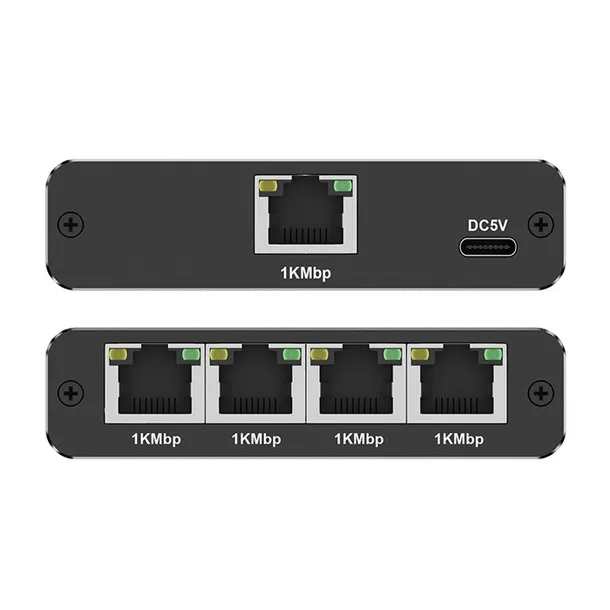 switch-qoltec-52293-4-porty-standard-pracy-portow-lan-10-100-1000-mbps