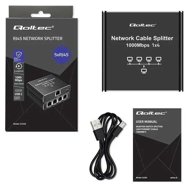 switch-qoltec-52293-4-porty-producent-qoltec