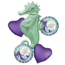balon-foliowy-konik-wodny-mermaid-wishes-amscan-zestaw