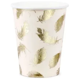 kubeczki-papierowe-lovely-swan-partydeco-220-ml-6-szt