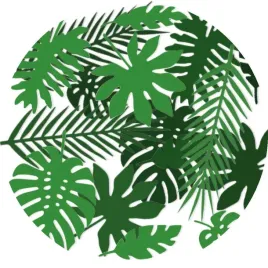 dekoracja-liscie-tropikalne-aloha-partydeco-21-szt