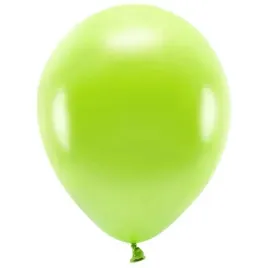 balony-ekologiczne-zielone-jabluszko-metalik-partydeco-12-10-szt