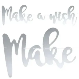 baner-make-a-wish-srebrny-partydeco-60-cm