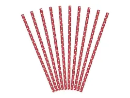 slomki-papierowe-w-kropki-czerwone-biale-195-cm-10-szt