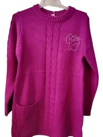 sukienka-tunika-sweterkowa-dla-dziewczynki