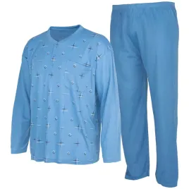 pizama-meska-bawelniana-dlugi-rekaw-dlugie-spodnie-spodnie-l-xl