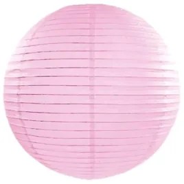 lampion-papierowy-classic-rozowy-jasny-partydeco-20-cm