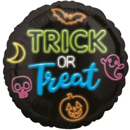 balon-foliowy-halloween-cukierek-albo-psikus-czarny-amscan-16-rnd