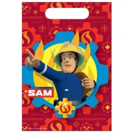 torebki-foliowe-strazak-sam-amscan-17x23-cm-8-szt