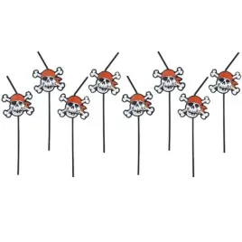 slomki-piracka-czaszka-amscan-23-cm-8-szt