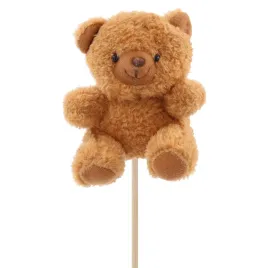 jasnobrazowy-mis-na-drewnianym-piku-topper-prezent-urodziny-baby-shower