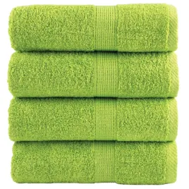 reczniki-toaletowe-premium-solund-4-szt-zielone-jablko-30x30-cm-600-gsm