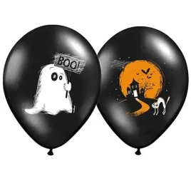 balony-duszek-czarny-pastel-strong-14-50-szt