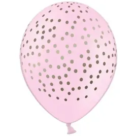 balony-kropki-pastel-rozowe-strong-12-50-szt