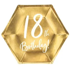 talerzyki-18th-birthday-zlote-partydeco-6-szt