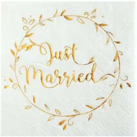 serwetki-just-married-biale-santex-25-cm-20-szt