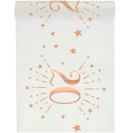 bieznik-20-urodziny-rozowe-zloto-bialy-santex-500-x-30-cm
