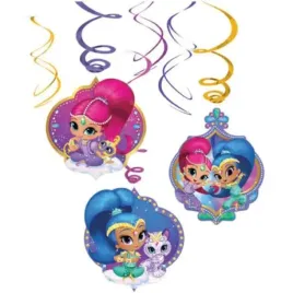 swiderki-wiszace-shimmer-and-shine-amscan-6-szt