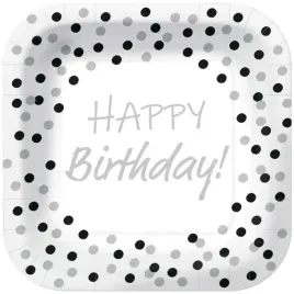 talerzyki-papierowe-happy-birthday-zlote-konfetti-biale-kwadratowe