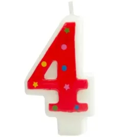 swieczka-na-tort-cyfra-4-gwiazdki-czerwona-partypal-8-cm