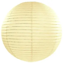 lampion-papierowy-classic-kremowy-partydeco-25-cm