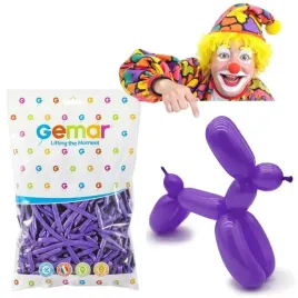 balony-modeliny-classic-260-fioletowe-gemar-100-szt