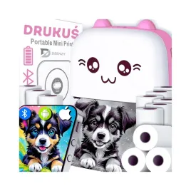 drukarka-termiczna-deenzy-mini-przenosna-do-zdjec-z-11-rolkami-papieru