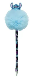 stitch-dlugopis-z-blekitnym-pomponem-i-postacia-piekny