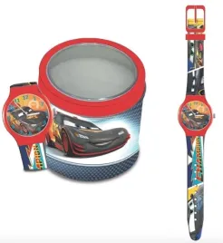 zegarek-dla-dzieci-na-reke-analogowy-w-puszce-cars