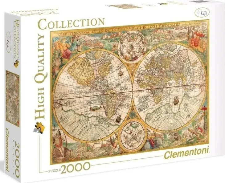 puzzle-2000-el-starozytna-mapa-clementoni-32557-plec-chlopcy-dziewczynki