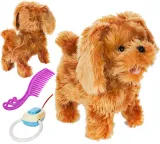 maskotka-interaktywna-piesek-chodzacy-na-smyczy-brazowy-stan-nowy