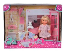 lalka-z-akcesoriami-simba-evi-w-domu-105733601-pokoj-pokoik-lozko-lozeczko