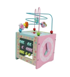 drewniana-kostka-edukacyjna-aktywnosci-zegar-petla-motoryczna-liczydlo