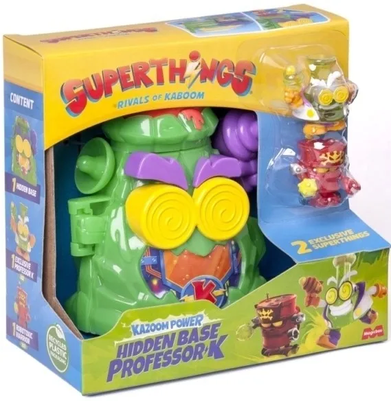 magicbox-super-things-kazoom-power-hideout-prof-k-kryjowka-prof-k-stan-nowy