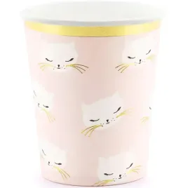 kubeczki-papierowe-kotek-partydeco-200-ml-6-szt