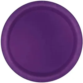 talerzyki-papierowe-classic-fioletowy-ciemny-unique-23-cm-8-szt