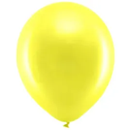 balony-rainbow-metalizowane-zolte-partydeco-11-10-szt