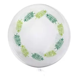 balon-listki-zielone-transparentny-tuban-18-rnd