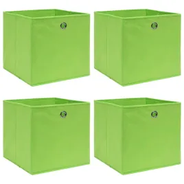 pudelka-do-przechowywania-4-szt-zielone-32x32x32-cm