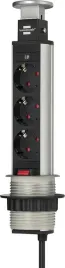 brennenstuhl-1396200003-rozgaleziacz-2-m-3-x-gniazdo-sieciowe-aluminium