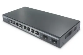 digitus-8-portowy-przelacznik-zarzadzalny-l2-gigabit-poe-2-sfp