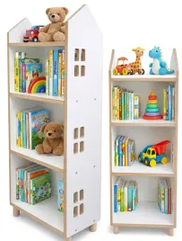 regal-na-ksiazki-polka-na-zabawki-organizer-domek