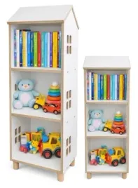 regal-na-ksiazki-polka-na-zabawki-organizer-domek