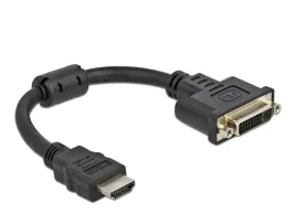 delock-adapter-hdmi-meski-do-dvi-24-5-zenskiego-4k-30-hz-20-cm