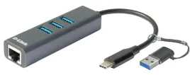 d-link-dub-2332-stacja-dokujaca-przewodowa-usb-type-c-szary