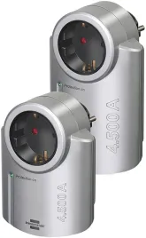 brennenstuhl-primera-line-czarny-srebrny-1-x-gniazdo-sieciowe-230-v