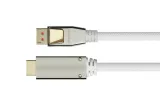 python-gc-m0223-adapter-kablowy-3-m-displayport-hdmi-bialy