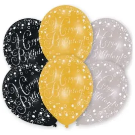 balony-happy-birthday-elegant-mix-amscan-11-6-szt