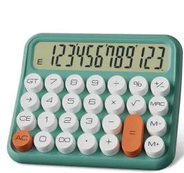 kalkulator-biurowy-szkolny-zielony-baterie-dlugopis-12-cyfrowy-wyswietlacz