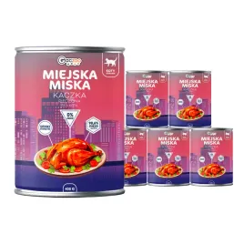 karma-mokra-dla-kota-miejska-miska-gaczoo-kaczka-pieczona-6-x-400g-bez-zboz